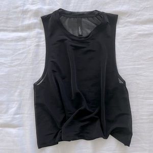 Carbon38 Black Mesh Tank